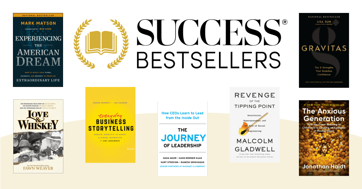 SUCCESS® Bestseller Lists Reveal Shift Toward Practical Skills and Diverse Leadership Voices