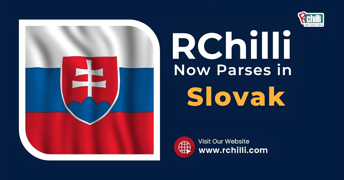 RChilli Expands Multilingual Capabilities with Slovak Resume Parsing