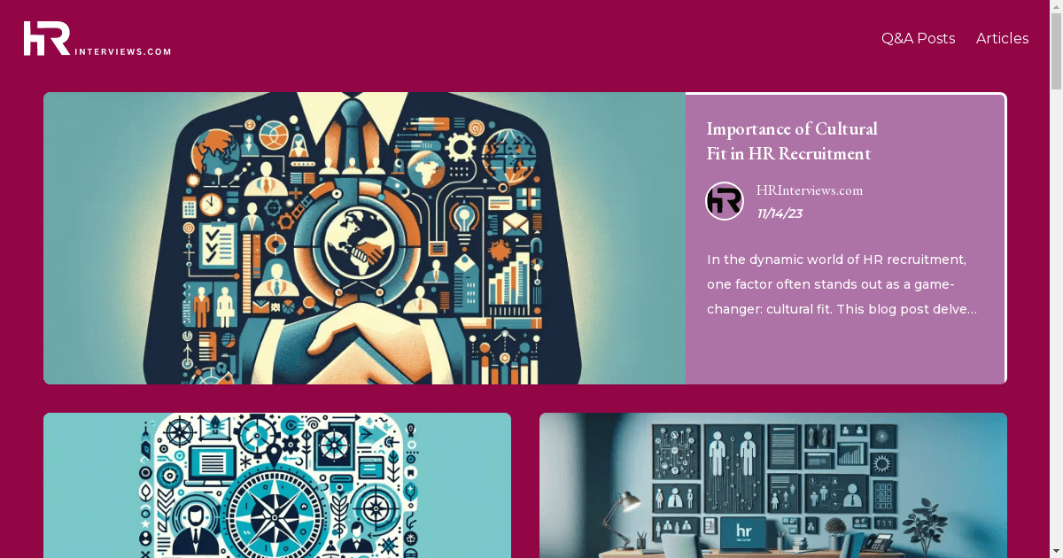 New HRInterviews.com Platform Emerges as Knowledge Hub for Human Resources Professionals