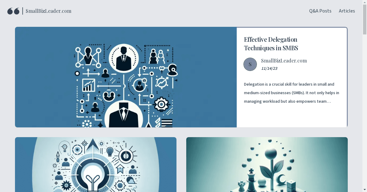 Featured Launches SmallBizLeader.com Platform to Support Small Business Leadership Development