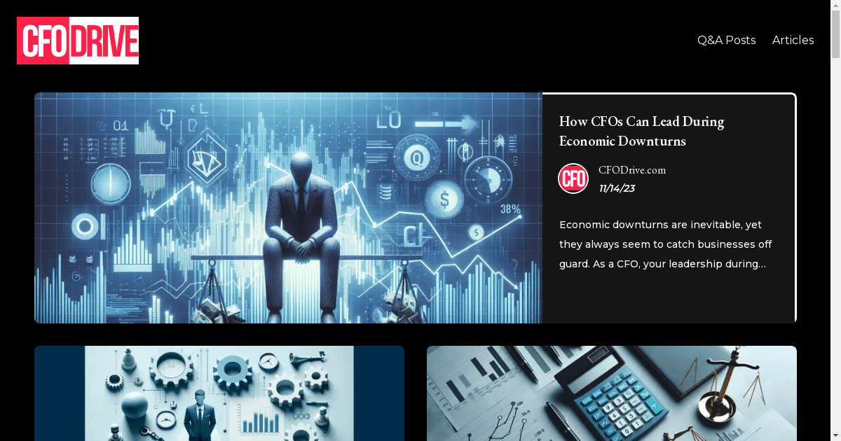 CFODrive.com Launches as Comprehensive Resource Platform for Finance Professionals