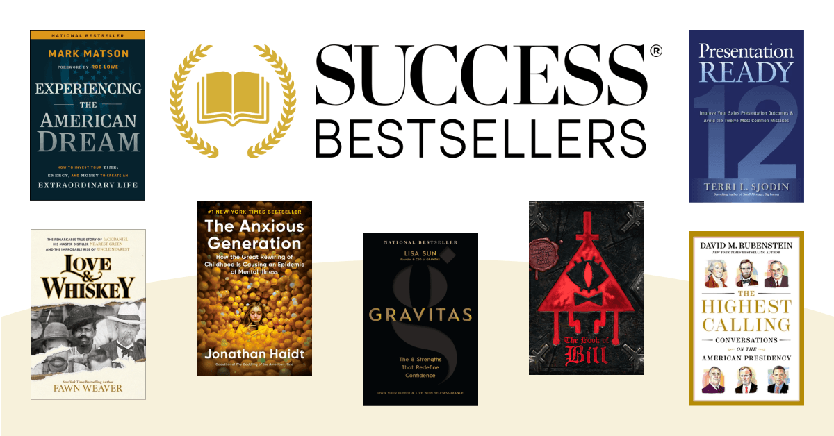 SUCCESS® Bestseller Lists Reveal Shifting Trends in Professional Development Literature