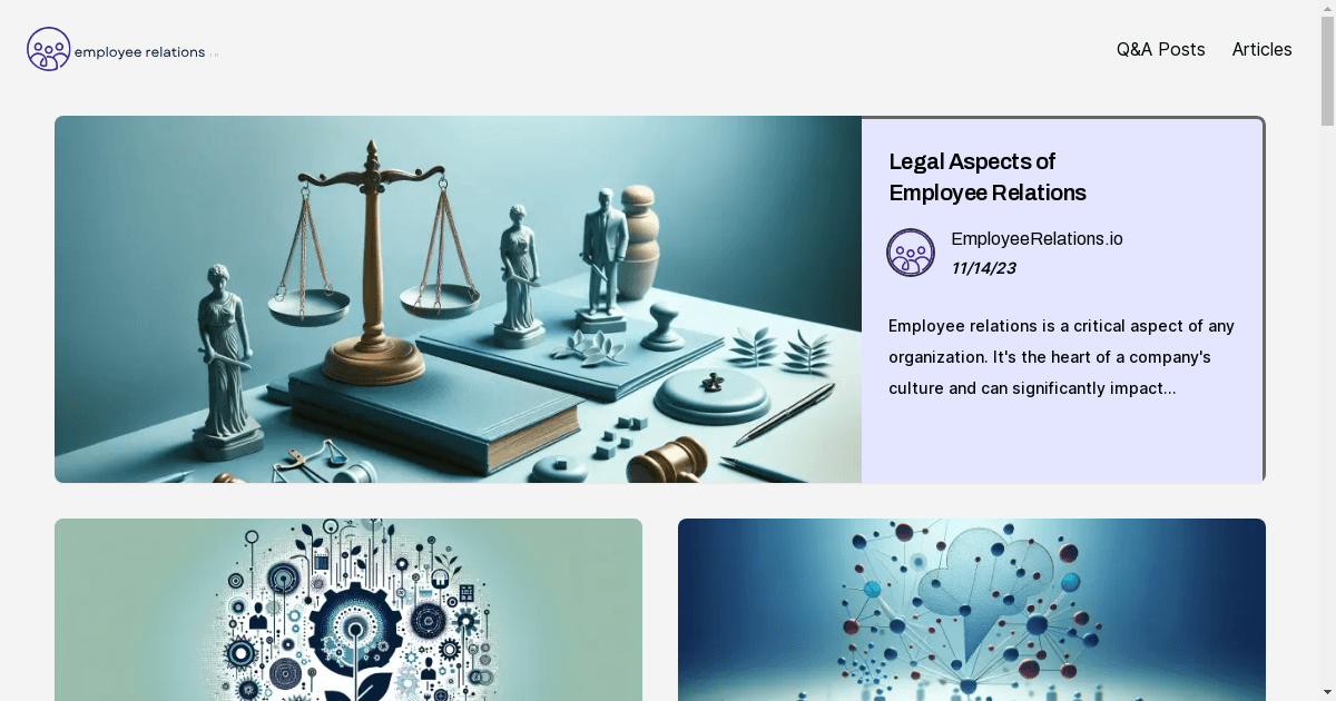 New EmployeeRelations.io Platform Emerges as Comprehensive Resource for Workplace Dynamics
