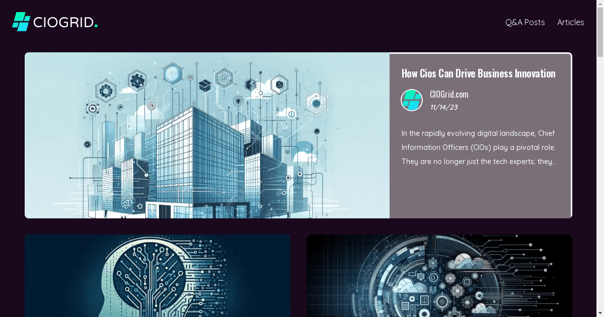 CIOGrid.com Launches as Premier Digital Platform for Technology Leaders in Human Resources