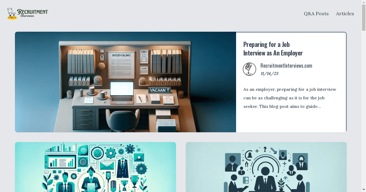 RecruitmentInterviews.com Launches as Comprehensive Digital Hub for Hiring Professionals