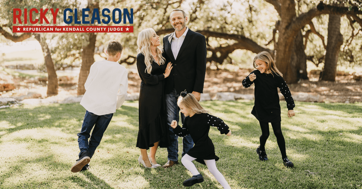 Local Business Consultant Ricky Gleason Launches Campaign for Kendall County Judge on Platform of Servant Leadership