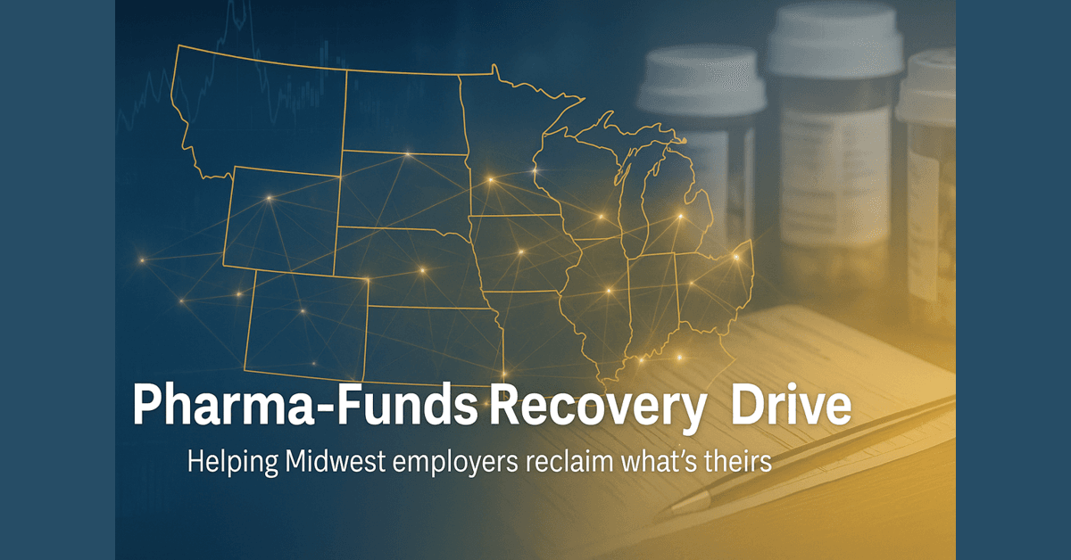 Midwest Recovery Drive Targets $600 Billion Pharma Overcharge Fund for Employer Reimbursement