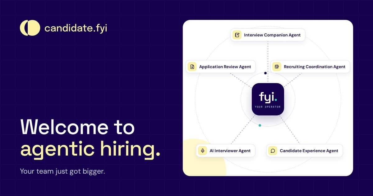 Candidate.fyi Launches Agentic Hiring Platform to Automate Recruiting Tasks