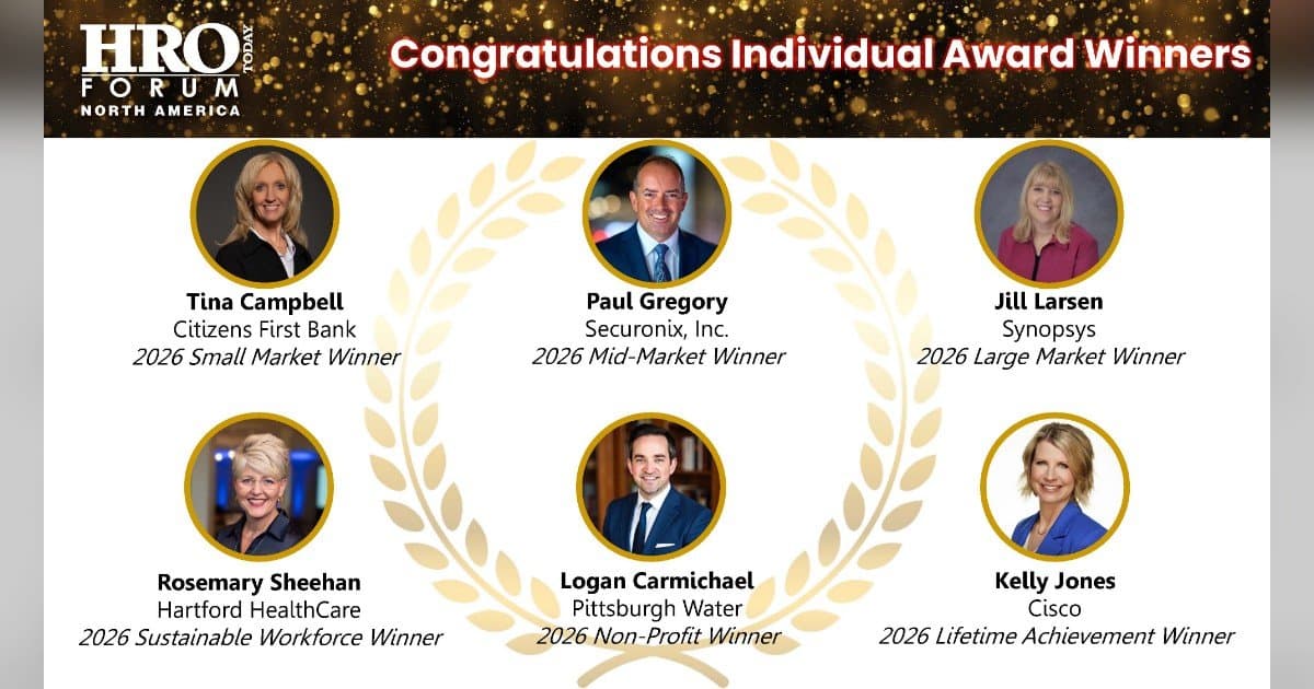 SharedXpertise Media Announces 2026 CHRO of the Year Award Winners at HRO Today Forum