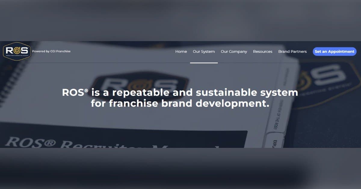 ROS® Updates Franchise Recruitment Manual to Reflect Modern Tools and Data