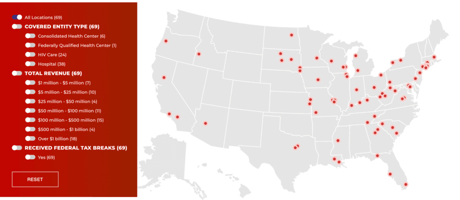 New Interactive Map Exposes Financial Trends in 340B Drug Pricing Program