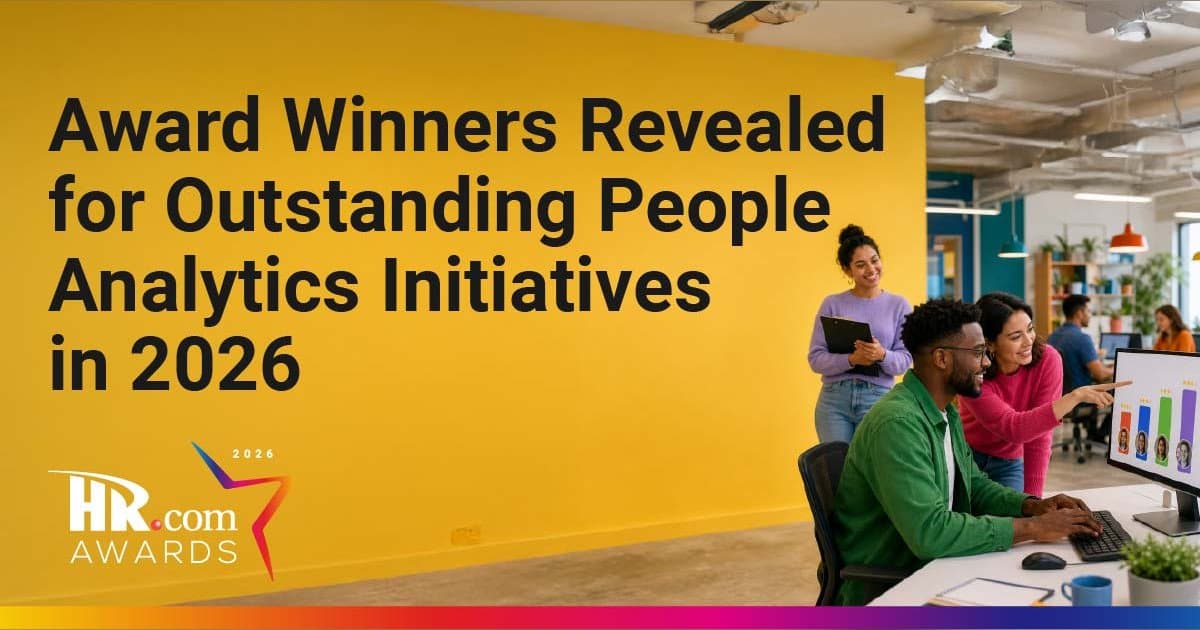 HR.com Announces 2026 People Analytics Awards Winners, Spotlighting Data-Driven HR Innovation